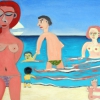 Badebild 1995 45x55cm