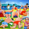 Badende 170 x 140