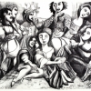 P4091561 Decamerone nach Xaver Winterhalter Lithographie 2015